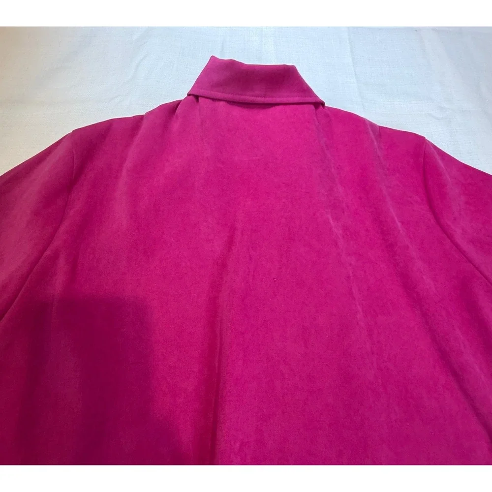 Vintage‎ Notations Pink Blazer Jacket Large Y2K Careercore